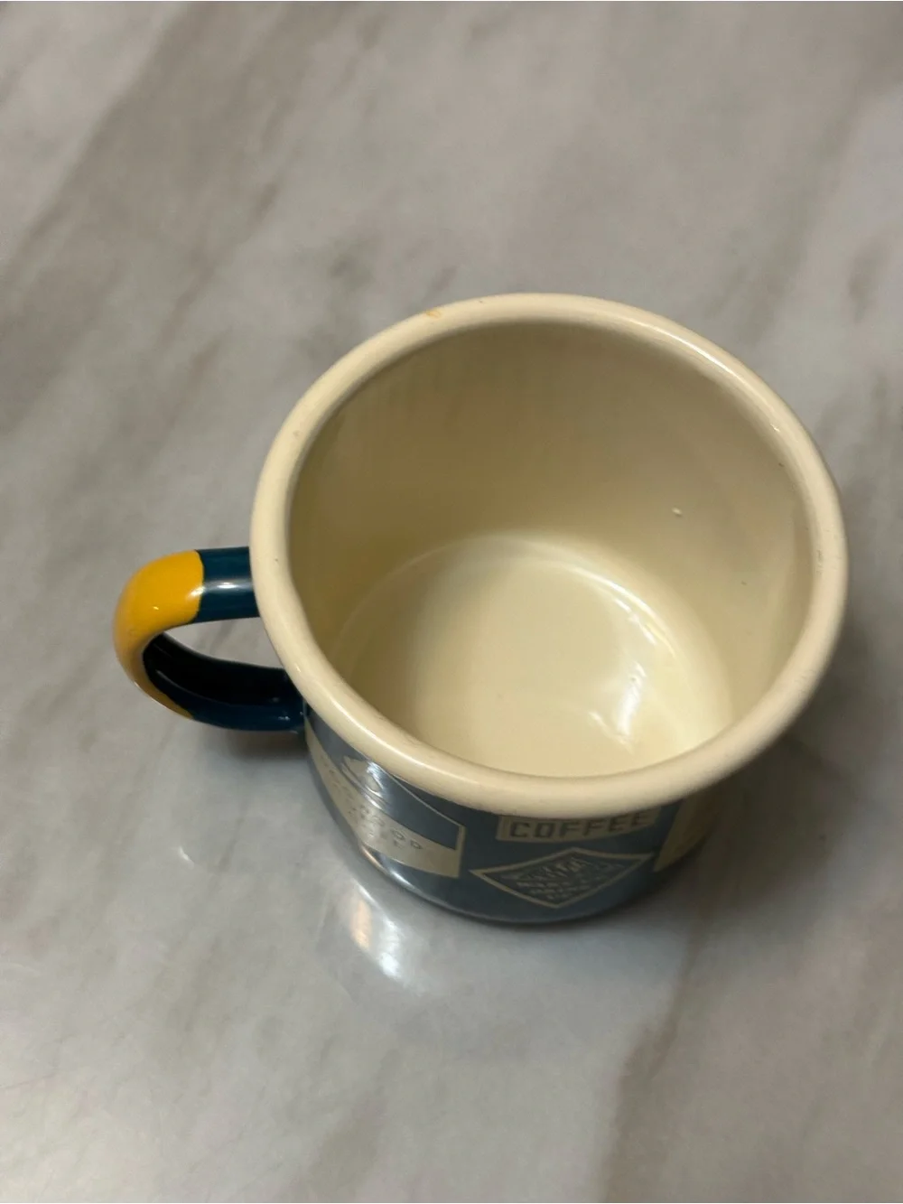 official Dogwood Coffee Co. Enamel Camp Mug. This vintage-style campfire mug